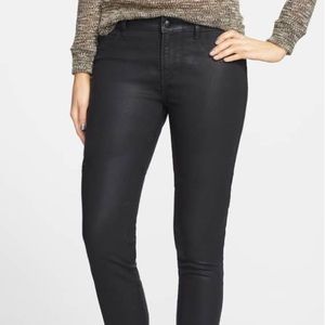 Articles of Society Faux Leather Coated Jeans